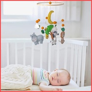 Woodland Crib Mobile Forest &amp; Jungle Animal Babies Nursery Mobiles Bed Bell Toy for Forest Farm Animals Crib yunt2sg