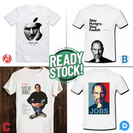 Steve Jobs T-shirt Distro 100% Cotton | Size SML XL XXL 3XL 4XL