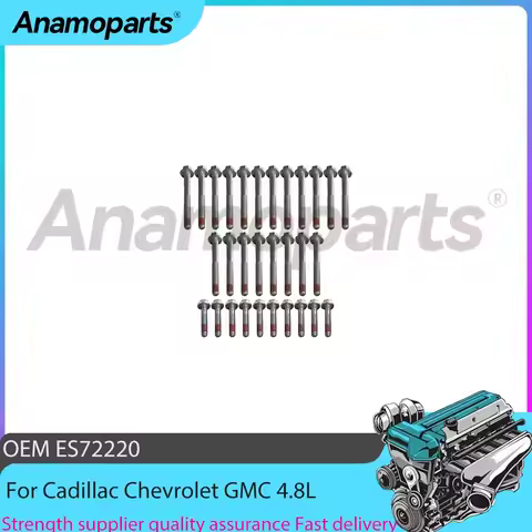 Engine Parts Head Bolt Set Fit 4.8 5.3 6.0 6.2 L V8 GAS For Cadillac Chevrolet GMC Hummer LM7 4.8L 5