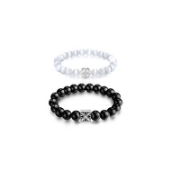 Energy Bracelet Energy braceletS925 Sterling Silver Energy Bracelet Opal Black Yaoshi Bracelet Men W