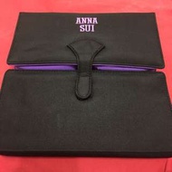 超豪華ANNA SUI 化妝包～立鏡跟方型網袋可拆～可手提