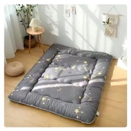 可摺疊榻榻米地板墊柔軟床墊兒童防撞墊(厚度8cm) (Color: 22) 135x200cm