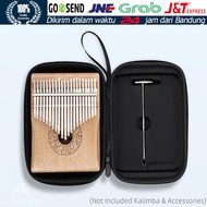 Tas Hardcase Kalimba 17 key Portable case Thumb Piano Jari Mbira