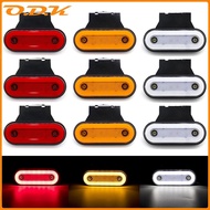 4/6/8/10x 12V 24V Led Side Marker Light with Bracket Truck Clearance Lamp Tail Light Trailer Tractor