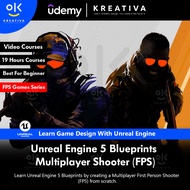 Unreal Engine FPS Video Course- Unreal Engine 5 Blueprints Multiplayer Shooter (FPS)