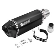 Akrapovic exhaust 38-51mm Universal Motorcycle Carbon Fiber Type Muffler Upgraded Akrapovic pipe