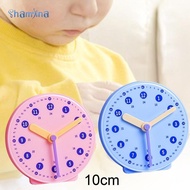 [Shamjina] Clock Kids Toy,Time Learning Montessori,Homeschool Supplies Teaching Clock for Kids Clock