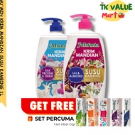 MU'MIN Krim Mandian Susu Kambing 1000ML - Lili & Almond | Orkid