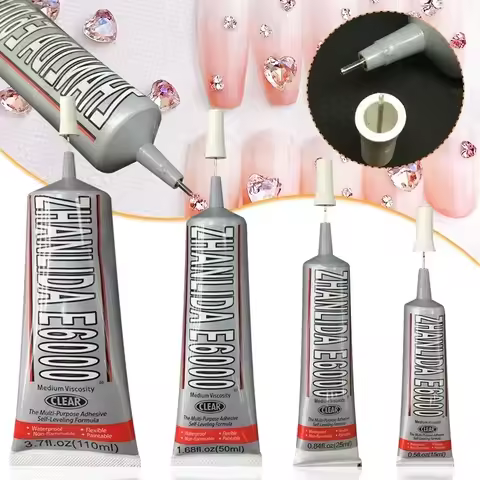 E6000 Liquid Glue DIY Dotting Glue for Diamond Painting Mobile Phone Repair Adhesive Super Glue Gel