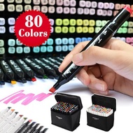 TouchFive 80/168 Colors Marker Set, Touch Five Art Twin Tip Marker