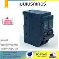 รุ่นขายดี เบรคเกอร์ งานไฟฟ้า เมนเบรคเกอร์ USA 2P 63A ช้าง US2 2P63A สีดำ ตัดไฟ ป้องกันไฟดูด ไฟรั่ว