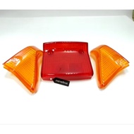 HONDA EX5/EX5 DREAM TAIL LAMP COVER TAIL LAMP LENS COVER LAMPU BELAKANG ORANGE