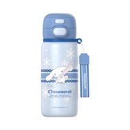 Pipjoy Cute Hello Kitty Double Drinking Water Bottle with Straw 500ML/17oz Leakproof Thermos Flask S