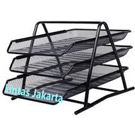 Letter Tray 3-Layer Iron Mesh Letter Tray/