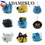 ADAMESUO Bugcat Capoo Keychain, Multiple Style Bag Charm Bugcat Pendant, Lovely PP Cotton Keyring Bl