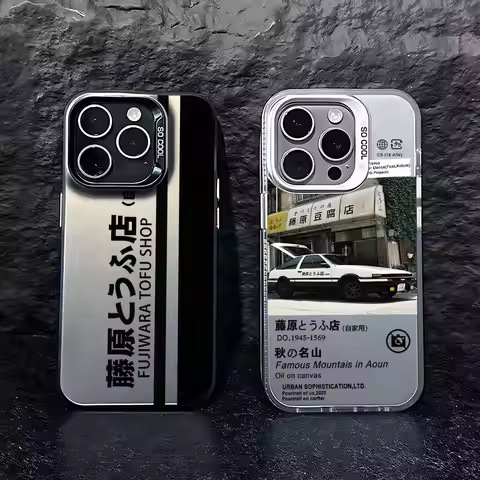 Hot Anime Initial D AE86 Case for Xiaomi Redmi A1 A3 13C 9C 9T Note 8 9 9S 10 11 12 13 Pro K60 Ultra