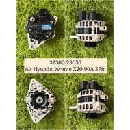 HYUNDAI AVANTE X20 90A 3PIN NEW ALTERNATOR (37300-23650)