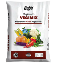 BABA Organic Vegimix (28L bag) Indoor House Home Potted Plants Potting Soil Vegetables Gardening