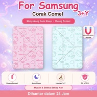 3+y h035 untuk Tab A9+/A11+11 tablet Tab A9/A11 8.7 inch Case Soft untuk TabS9/FE/S10/FE/Lite