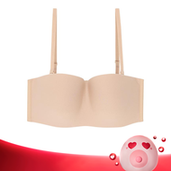 Bme เสื้อชั้นในไร้โครงถอดสายได้ Level 2 ฟองกลาง รุ่น ME1C1E สีดำ สีนู้ด