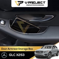 Mercedes Benz GLC X253 GLC200 GLC250 GLC300 Front Rear Door Side Armrest Storage Box 2016-2018 V Pro