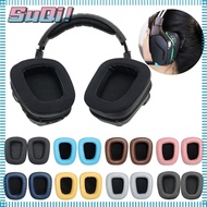 SUQI 1Pair Ear Pads Soft Foam Pad Earmuffs Earbuds Cover for For Logitech G633 G933 G933S