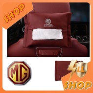 [READY] MG4 EV Leather Car Tissue Box MG Body Kit Car Decoration MG ZS HS MG IM6 MG S5 Auto Parts MG