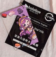 包郵 壽司郎 Hololive Ninomae Ina'nis 透明卡吊飾