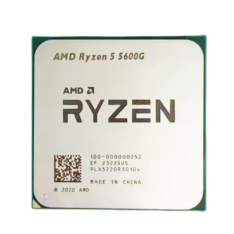 AMD Ryzen 5 5600G R5 5600G 6 Core 12 Thread APU with Radeon Vega 7 Graphics 3.9GHz Base Up to 4.4GHz