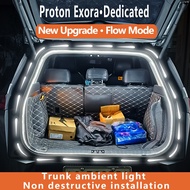 Proton Exora Trunk Light Running Water Welcome Light Tail Compartment Reading Lighting Strip Car Int