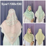 (CODE SY1 - SY100 ) JUMBO SQUARE SYAR'I VEIL VOAL HIJAB UK 130X130