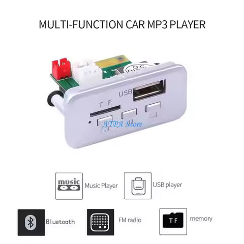 U13C MP3 Board Wireless USB MP3 Player Car Radio Module Module