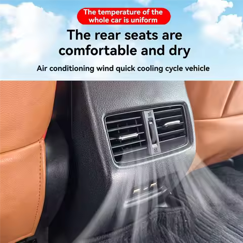 For Toyota RAV4 2013-2018 Rear Air Conditioning Outlet Armrest Box Interior Air Vent-A02G