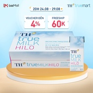 Thùng 48 hộp sữa tươi tiệt trùng TH true MILK HILO vị tự nhiên 180 ml (180 ml x 48)