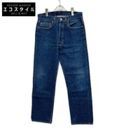 Levi's 1986 (80s) USA-made Blue 501 Straight Denim Pants (Button backing: 552) W33 L32 [Used]