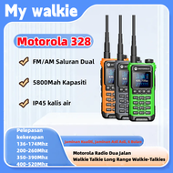 Motorola GP328 Walkie Talkie Two Way Radio Waterproof 10W Power High 20km Walkie Talkie Long Range