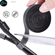 GVB ◀READY▶1m Cable Organizer Management Wire Cord Velcro cable Tie Tape Velcro Cable Tie Data Cable