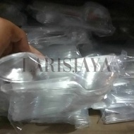 Many TITLE 100 pcs Clear Luxor Spoons/Table Spoons/Plastic Spoons/Plastic Tablespoon