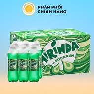 Thùng 24 Chai Nước Ngọt Mirinda Vị Soda Kem 390ml/Chai