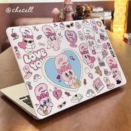 Shesell macbook Esther Bunny Case (Matte Surface) Air13/15 M4 Pro13 2026 M5 For Clear A2681 macbook 
