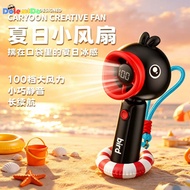 [Spot Goods]Penguin Summer Mini Fan Creative pingu Fan Student portable fan Summer gift