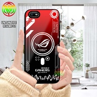 Real Case Latest MotifRealme C2 Shiny Case - New Glossy Case hp Realme C2 [ROG Motif] - Glossy Softc