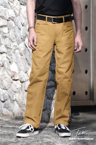 Simple&amp;Raw - กางเกงขายาว SK846 UNION CANVAS (TAN)