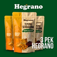 2026Hegrano Tepung Sihat Bebas Gluten Tinggi Serat dan Prebitotik Sesuai Baking & Masakan Tanpa Gand