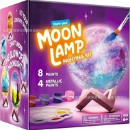 Moon Ball DIY 3D Space Moon Night Light, Art Supplies Art and Craft Set