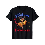 Haiti Ayiti Proud Haitian Flag Day First Black Republic T-Shirt, Cotton Haitian T-Shirt for Men Wome