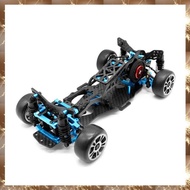 (O I Q B)DIY RC Car Rear-Drive Drift Racing Frame for 1/10 Mini-Size RC Car Frame Drift Car Kit Vers