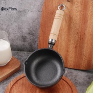 Eas 12CM Cast Iron Mini Egg Frying Pan With Pour Spout Nonstick Milk Pan Butter Melting Pot Gas Stov