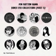 Pin Brooch Pin 44mm Junji Ito Collection / Badge 44mm Junji Ito Collection / Pin Button 44mm Junji I