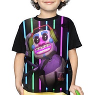 FNAF Boys' Shirt, Dj Music Man 3D-V3 Game T-Shirt